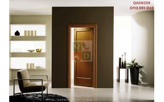 Cửa gỗ tự nhiên thông phòng CG3